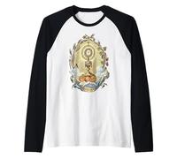 Eucharistic Adoration of The Holy Sacrament Vintage Catholic Raglan Baseball Tee