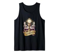 Eucharistic Adoration Traditional Latin Mass Catholic Tank Top