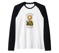 Eucharistic Consecration Traditional Latin Mass Catholic Raglan Baseball Tee