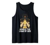 Eucharistic Consecration Traditional Latin Mass Catholic Tank Top