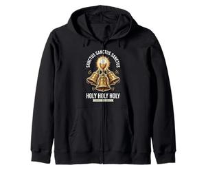 Eucharistic Consecration Traditional Latin Mass Catholic Zip Hoodie