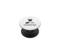 Eucharistic Mass Chalice Host Catholic Communion PopSockets Adhesive PopGrip