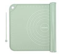 EuChoiz Silicone Pastry Mat 24"*16" Extra Thick Non Stick Baking Mat Food Grade Silicone Dough Rolling Bake Mat with Edge Heightening