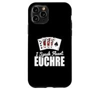 Euchre Fun Tee Game Cards Player - I Speak Fluent Euchre Case for iPhone 11 Pro