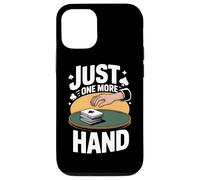 Euchre Just One More Hand Fun Card Game Squad Tournament Case for iPhone 12/12 Pro