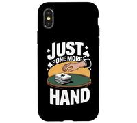 Euchre Just One More Hand Fun Card Game Squad Tournament Case for iPhone X/XS