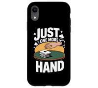 Euchre Just One More Hand Fun Card Game Squad Tournament Case for iPhone XR