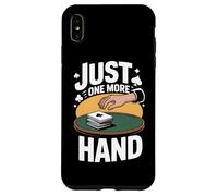 Euchre Just One More Hand Fun Card Game Squad Tournament Case for iPhone XS Max