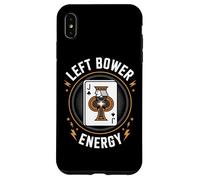 Euchre Left Bower Energy Fun Card Game Squad Tournament Case for iPhone XS Max