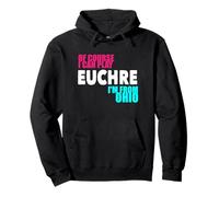 Euchre Ohio Funny Card Game Pullover Hoodie