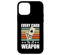 Euchre Tournament Gear Men Women - Every Card Is A Weapon Case for iPhone 12 mini