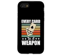 Euchre Tournament Gear Men Women - Every Card Is A Weapon Case for iPhone SE (2020) / 7/8