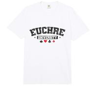 Euchre University Deck of Playing Cards Comfort Colors Adult Heavyweight T-Shirt