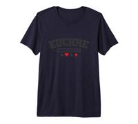 Euchre University Deck of Playing Cards Premium T-Shirt