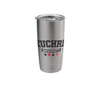 Euchre University Deck of Playing Cards Stainless Steel Insulated Tumbler