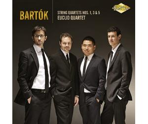 Euclid Quartet - Bartok: String Quartets Nos. 1, 3 & 5