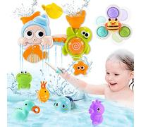 EUCOCO Bath Toys for 1-4 Year Olds, Toddler Toys for Boys & Girls