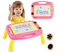 EUCOCO Magnetic Drawing Board Toys for 1 2 3 Year Old Girls Birthday Gifts Presents Preschool Educational Learning Doodle Pad Travel Toys for Kids Baby Toddlers Age 1-3 st Birthday Gifts for Girls