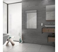Eucotherm Glass Mirror Infrared Slim Panel Radiator 600 x 900mm