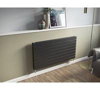 Eucotherm Mars Duo Horizontal Flat Panel Radiator 295 x 1800mm Anthracite