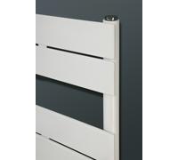 Eucotherm Mars Primus Flat Panel Towel Radiator - 1420 x 600mm - White