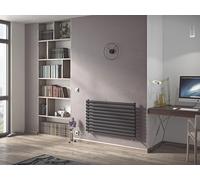 Eucotherm Nova Horizontal Tube Radiator 294 x 1500mm Anthracite