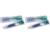 Eucryl Freshmint Toothpaste, Whitening Toothpaste, Powerful Stain Remover, for Tobacco, Tea, Coffee & Wine Stains, Unique Polishing Action, 1 x 50ml (Pack of 2)