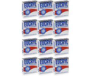Eucryl Smokers Tooth Powder Original Flavour 50g x 12
