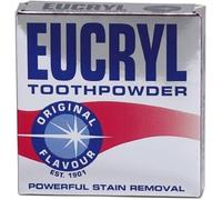 Eucryl Smokers Toothpowder Original 50g, Powerful Stain Remover (Pack of 6)