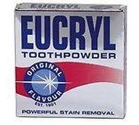 Eucryl Smokers Toothpowder Original 50g, Powerful Stain Remover (Pack of 6) by Eucryl