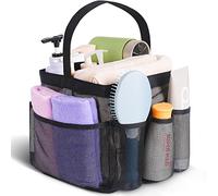 Eudele Mesh Shower Caddy Portable for College Dorm Room Essentials, 8-Pocket Large Capacity Shower Bag for Beach, Swimming, Gym