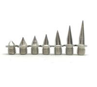 Eudoro Sports Equipment Replacement Track Spike Pins | Pack of 20 | Stainless Steel | Universal 1/4 Inch Thread (6mm)
