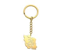 EUEAVAN Iran Map Keychain Iranian Flag Persian Calligraphy Keyring Patriotic Heritage Pride Peace Jewelry Souvenir Gift (زن زندگی آزادی -Women, Life, Freedom gold)