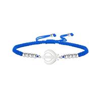 EUEAVAN Khanda Sikh Sword Symbol Bracelet Sikh Kara Disc Handmade Lucky Rope Bracelet Sacred Emblem Miri Piri Spiritual Amulet Sikhism Religious Jewelry Punjabi Gift for Women Men