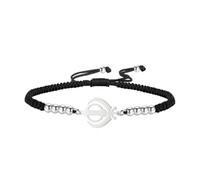 EUEAVAN Khanda Sikh Sword Symbol Bracelet Sikh Kara Disc Handmade Lucky Rope Bracelet Sacred Emblem Miri Piri Spiritual Amulet Sikhism Religious Jewelry Punjabi Gift for Women Men, adjustable
