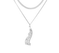 EUEAVAN Musical Note Necklace for Women Treble Clef Pendant Music Jewelry Inspirational Gift for Music Lover Musicians Teacher, Medium, Stainless Steel, No Gemstone
