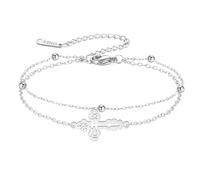 EUEAVAN Orthodox Cross Bracelet Handmade Lucky String IC XC NIKA Jesus Christ Bracelet Gr yzantine Cross Amulet Eastern Religious Jewelry Christian Catholic Gift for Women Men, adjustable