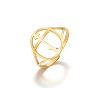 EUEAVAN Orthodox Cross Ring IC XC NIKA Jesus Christ Adjustable Ring Russian Cross Crucifix Amulet Eastern Religious Jewelry Christian Catholic Faith Gift for Women Men