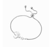 EUEAVAN Phoenix Bracelet for Women Nirvana of Phoenix Bracelet Mythological Rising Bird Rise from the Ashes Jewelry Inspiration Gift, adjustable, Stainless Steel, no gemstone
