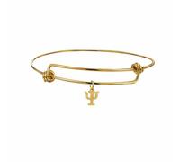 EUEAVAN Psi Symbol Bracelet for Women Greek Alphabet Bracelet Psychology Psychiatry Pendant Medical Sign Jewelry Psychotherapist Psychologist Gift, M, Stainless Steel, no gemstone