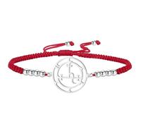 EUEAVAN Sigil of Lilith Bracelet for Women Hecate Anklet Handmade Braided Rope Lucky Red String Gothic Amulet Triple Moon Goddess Jewelry Pagan Mythology Witchcraft Gift