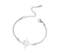 EUEAVAN Witches Knot Bracelet Celtic Knot Triple Goddess Anklet Nudo De Bruja Good Luck Triquetra Trinity Wiccan Amulet Jewelry Irish Witchy Gifts for Women (witch knot 1 silver 2)