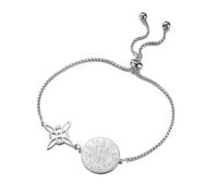 EUEAVAN Witches Knot Tetragrammaton Pentagram Bracelet Nudo De Bruja YHVH YHWH Yeshua Jehovah Bracelet Wicca Amulet Religions Jewelry Wiccan Gift for Women Men (silver)