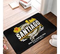 EUEKQOIB Buen Camino de Santiago Doormat Non Slip Entrance Bathroom Kitchen Door Floor Mat Living Room Rug Carpet Footpad