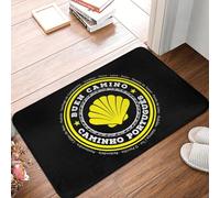 EUEKQOIB Buen Camino de Santiago Doormat Non Slip Entrance Bathroom Kitchen Floor Door Living Room Carpet Rug