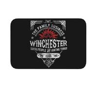 EUEKQOIB The Family Business Winchester Saving People And Hunting Front Floor Door Indoor Supernatural Kitchen Bathroom Carpet Rug