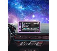 EUEKY 2PCS Tempered Glass for 2025 Civic Screen Protector 2026 2025 Civic Si/Type R/Sport Touring Hybrid/Sport Touring/Touring 9 Inch Screen Protector 2025 Civic Accessories