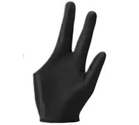 EUETVEXERK 12Pieces Billiard Gloves Breathable 3-Finger Cue Pool Glove Elastic Nylon Universal Sport Gloves for Women and Men Left & Right Hand Billiard Accessories(Black) Billiards equipment accessor