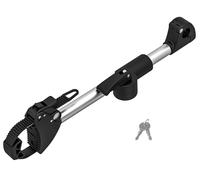 EUFAB 11248 Adjustable Strap Frame Holder 40 cm Black/Silver