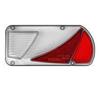 EUFAB 11542 Glass Right for Rear Light Of 11540, Clear